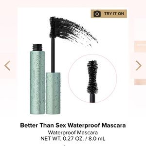 Too Faced Better Than Sex Waterproof Mascara - Full Size